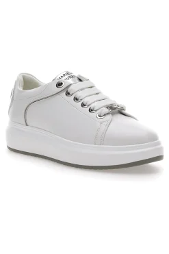 Sneakers Bianche con Lacci Mariella Burani 50280