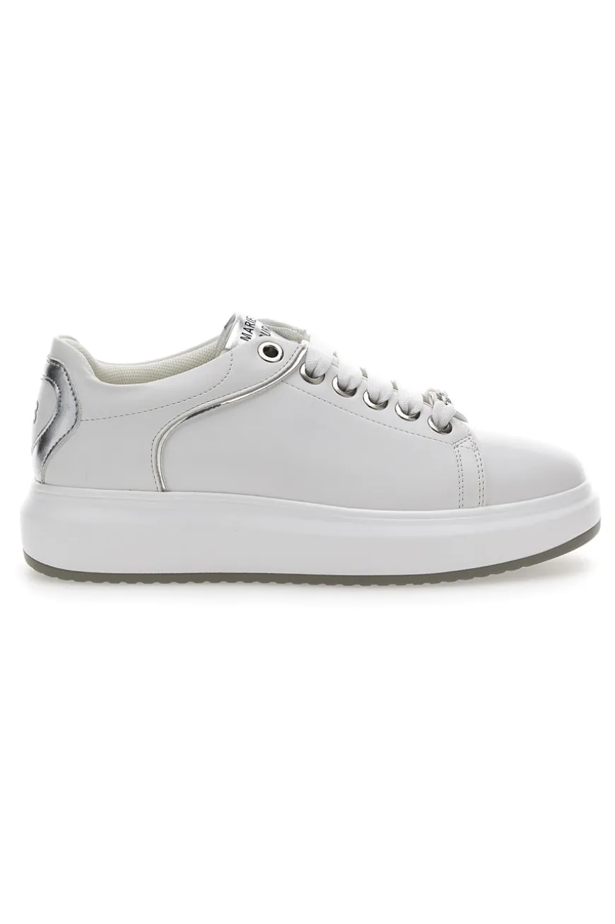 Sneakers Bianche con Lacci Mariella Burani 50280