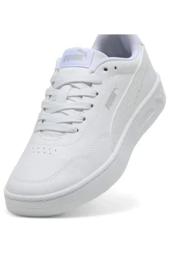 Sneakers Bianche con Lacci Puma Court Classy
