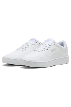 Sneakers Bianche con Lacci Puma Court Classy