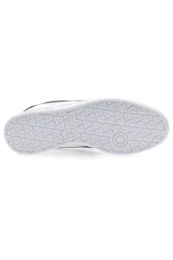 Sneakers bianche con logo blu DIADORA TORNEO