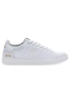 Sneakers bianche con logo impresso Cotton belt GTZ 4.0 LTH