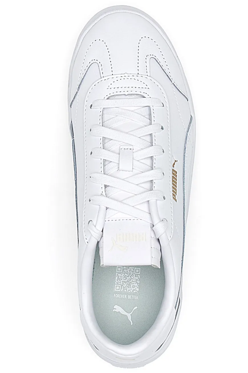Sneakers Bianche Con Logo Laterale Puma Club 5v5