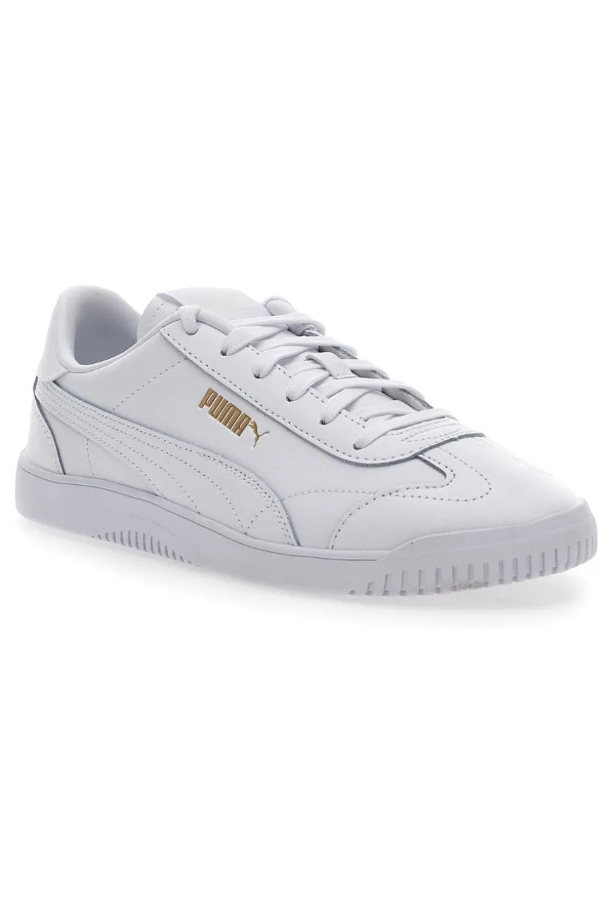 Sneakers Bianche Con Logo Laterale Puma Club 5v5