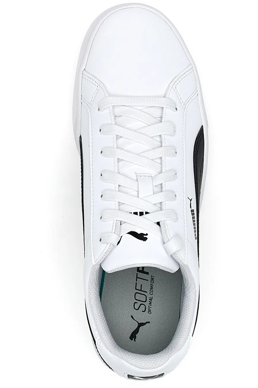 Sneakers Bianche Con Logo Laterale Puma Smash Vulc