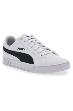 Sneakers Bianche Con Logo Laterale Puma Smash Vulc