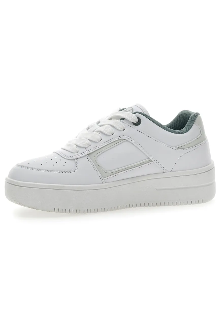 Sneakers Bianche Con Logo Laterale Champion Foul Plat Element