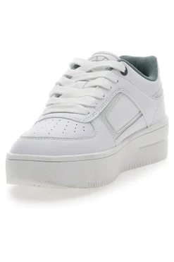 Sneakers Bianche Con Logo Laterale Champion Foul Plat Element