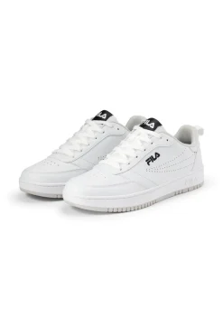 Sneakers Bianche Con Logo Laterale Fila Rega Teens
