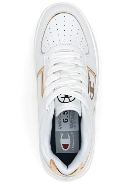 Sneakers Bianche Con Logo Laterale Champion Foul Plat Element