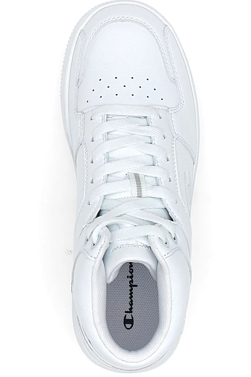 Sneakers Bianche Con Logo Laterale Champion RD18 2 Mid