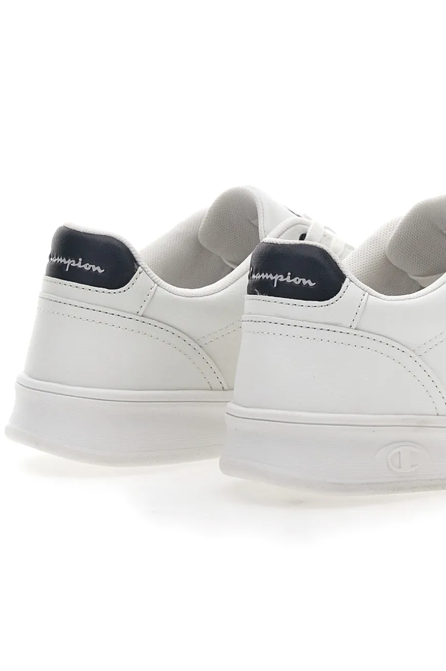 Sneakers Bianche Con Logo Posteriore Champion Newman