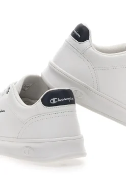 Sneakers Bianche Con Logo Posteriore Champion Newman