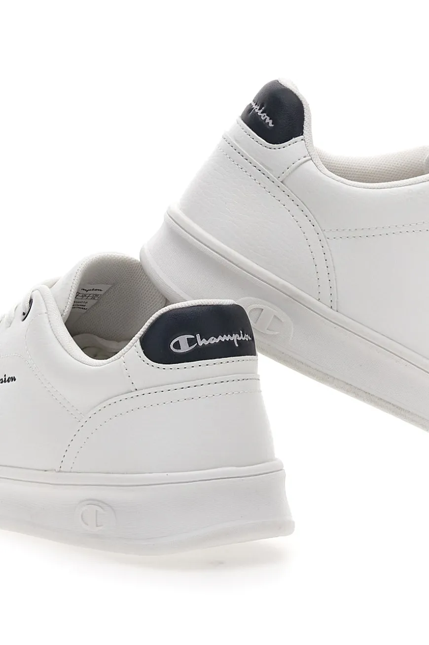 Sneakers Bianche Con Logo Posteriore Champion Newman