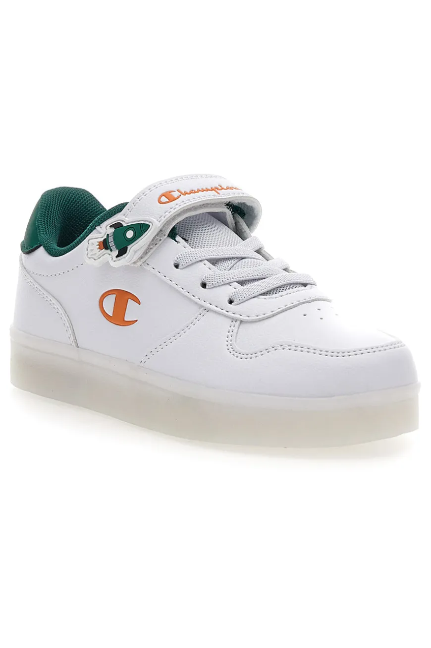 Sneakers bianche con luci Champion GLW B PS