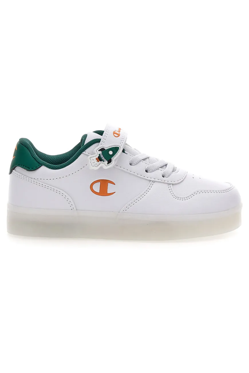 Sneakers bianche con luci Champion GLW B PS