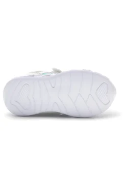 Sneakers Bianche con luci Pitt kids 11325
