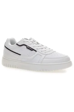 Sneakers bianche con profili neri Champion Clay Evolve