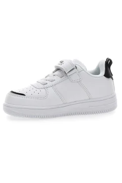 Sneakers bianche con stampa colorata Pitt Kids K22355