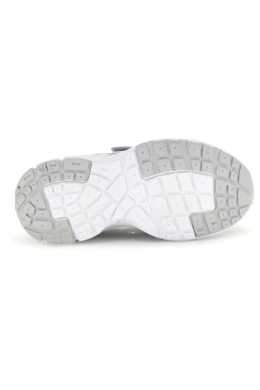 Sneakers bianche con strap e lacci elastici Champion RT25 U PS