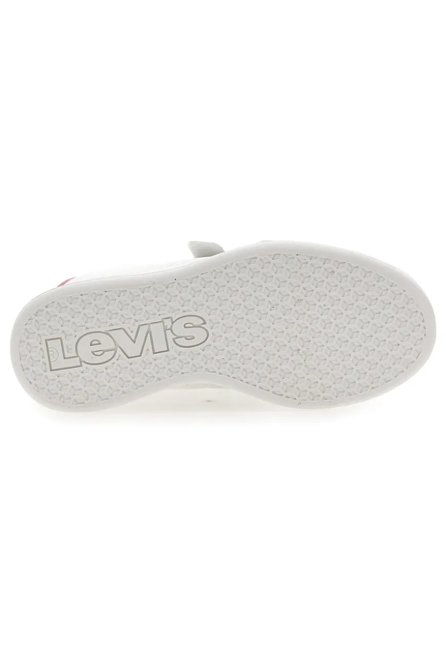 Sneakers Bianche Con Strappi Levi's Bell Jr VAVE0200S