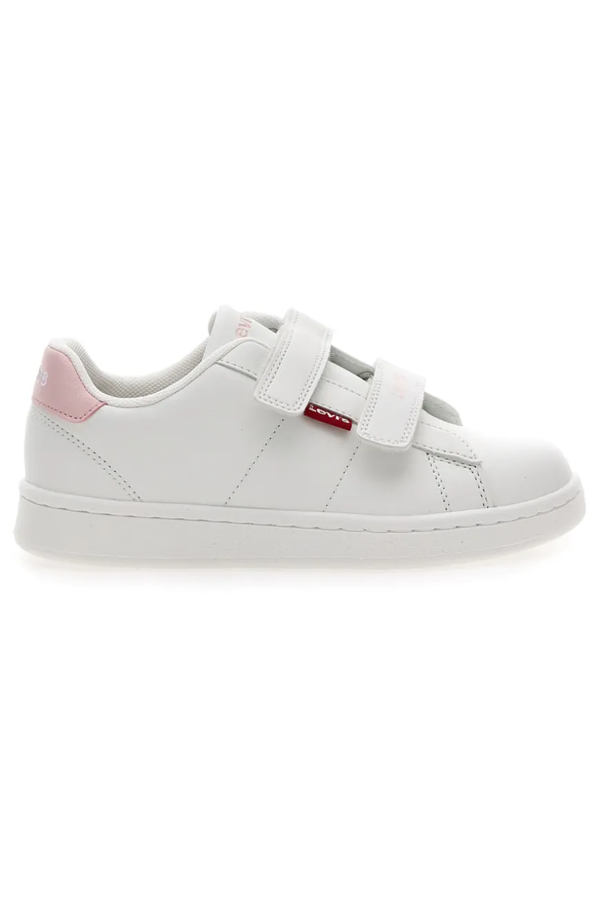 Sneakers Bianche Con Strappi Levi's Bell Jr VAVE0200S