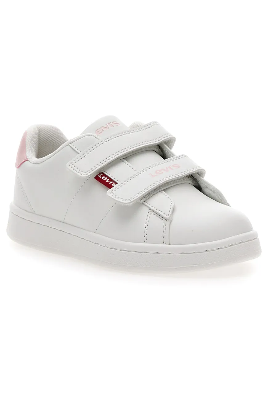 Sneakers Bianche Con Strappi Levi's Bell Jr VAVE0200S