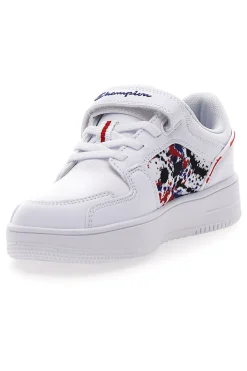 Sneakers Bianche con Strappo in Velcro CHAMPION RD18 2 FANTASY LOW B PS