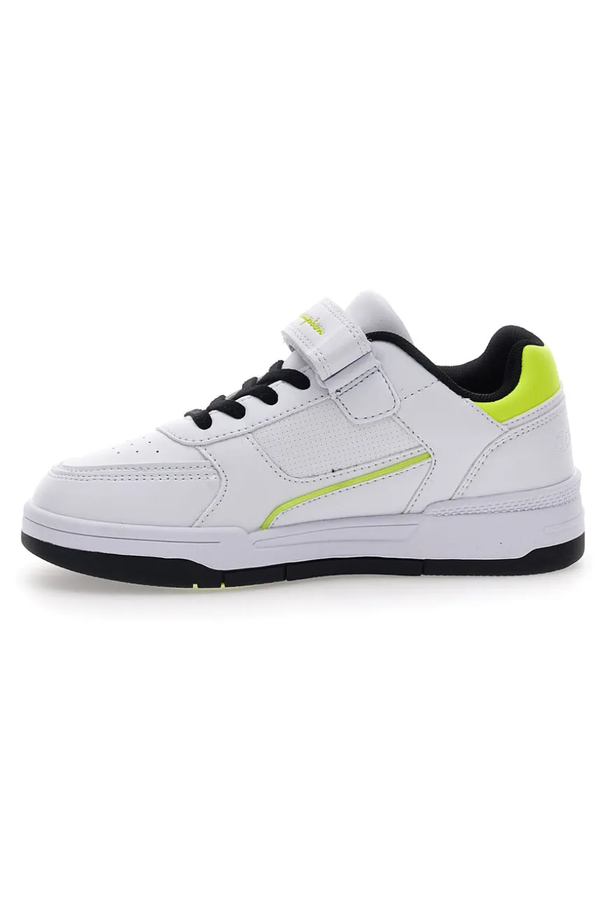 Sneakers Bianche Con Strappo in Velcro Champion Rebound Heritage B Ps