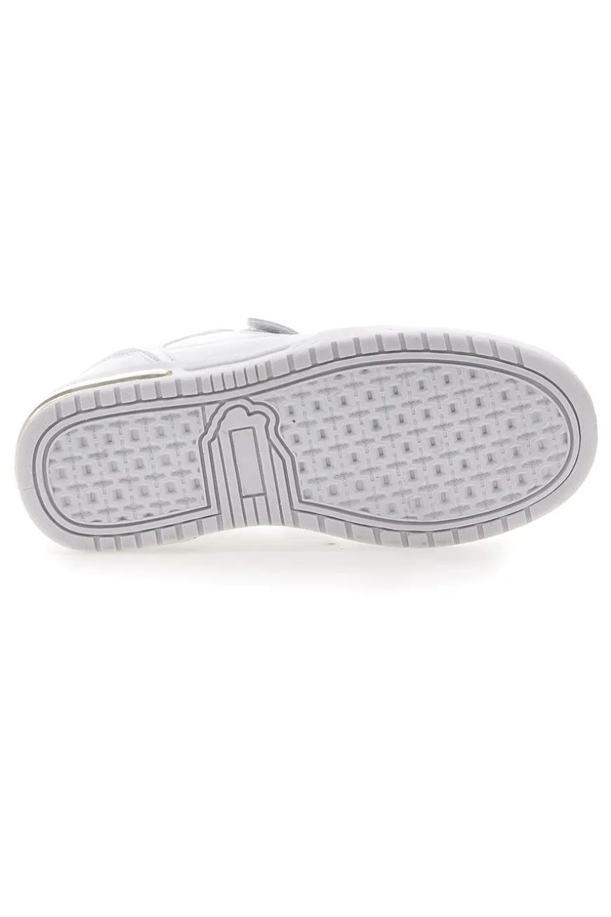 Sneakers bianche con Strappo in Velcro Pitt Kids K22322
