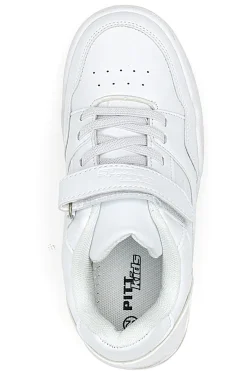 Sneakers bianche con Strappo in Velcro Pitt Kids K22322