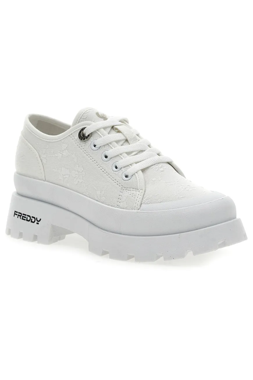 Sneakers Bianche Con Suola Platform Bianca FREDDY FY7679