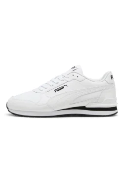 Sneakers Bianche con Tomaia in Pelle PUMA ST Runner v4 L
