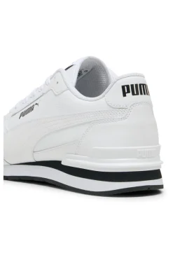 Sneakers Bianche con Tomaia in Pelle PUMA ST Runner v4 L