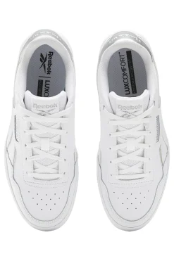Sneakers Bianche con Tomaia in Pelle Reebok Court Advance Bold