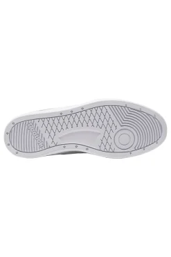 Sneakers Bianche con Tomaia in Pelle Reebok Court Advance Bold