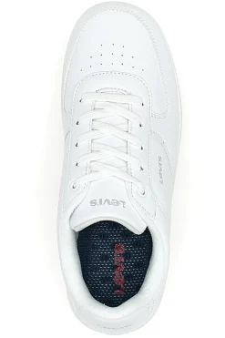 Sneakers Bianche con Tomaia Traforata e Platform LEVI'S NEW UNION BOLD