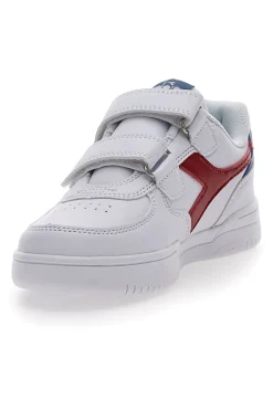 Sneakers Bianche con Velcro Diadora Raptor Low PS