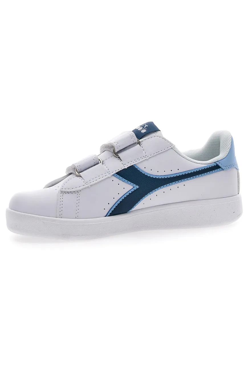 Sneakers Bianche con Velcro Diadora Game P PS