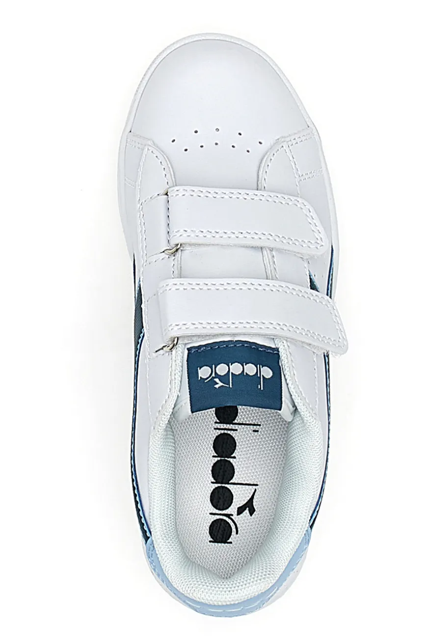 Sneakers Bianche con Velcro Diadora Game P PS