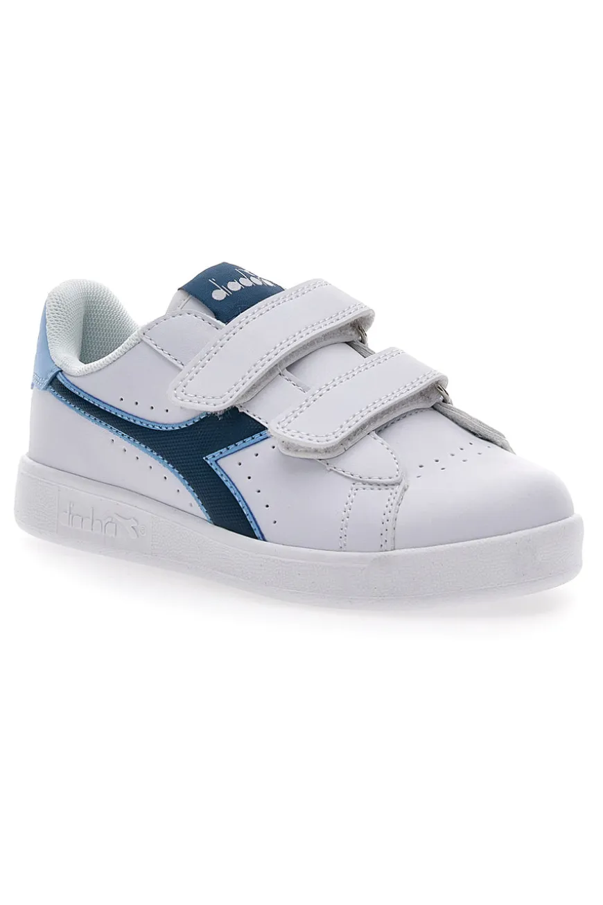 Sneakers Bianche con Velcro Diadora Game P PS