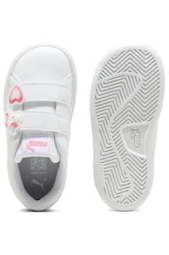 Sneakers Bianche con Velcro e Dettagli Marini Puma Smash 3.0 Badges V Inf