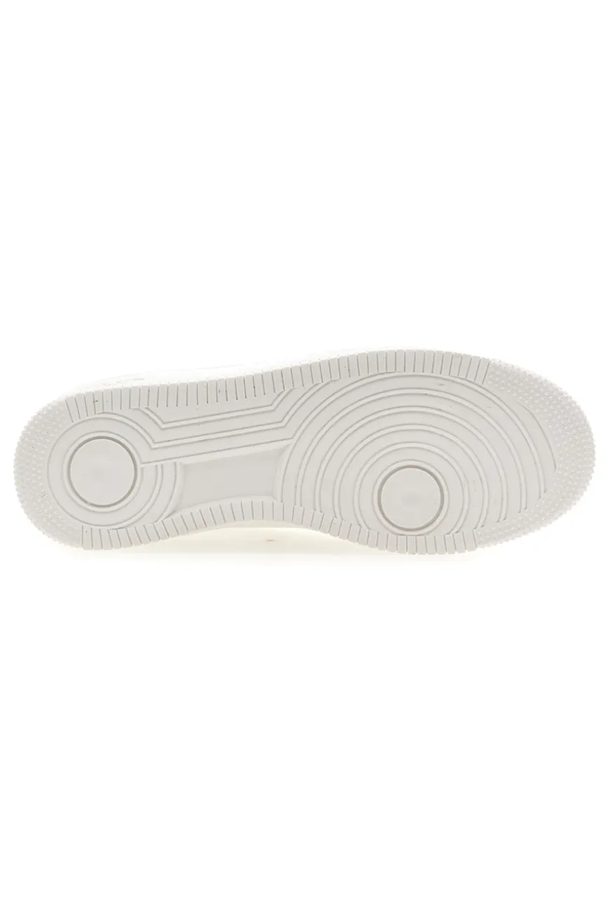 Sneakers bianche dallo stile essenziale Gas KEVIN LTX