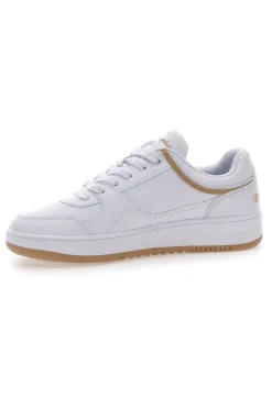 Sneakers bianche dettaglio beige CHAMPION RD18 LOW