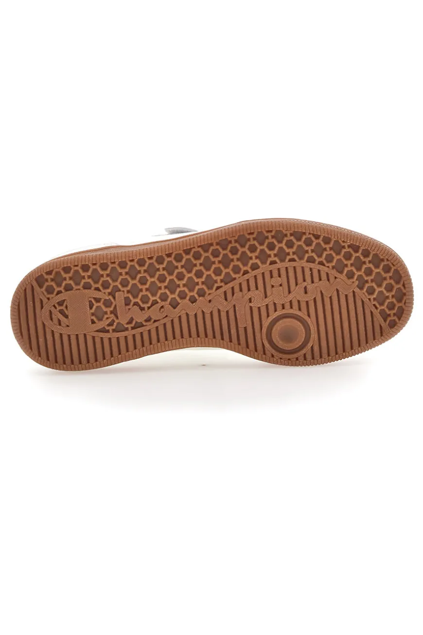 Sneakers Bianche e Azzurre Con Logo Laterale Champion Prestige Mix G Ps