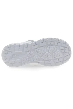 Sneakers Bianche e Azzurre Con Strappo Champion FX III G PS