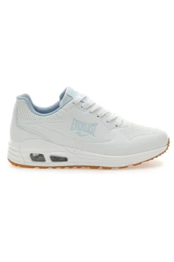 Sneakers Bianche e Azzurre Con Bolla ad Aria Everlast Ev822