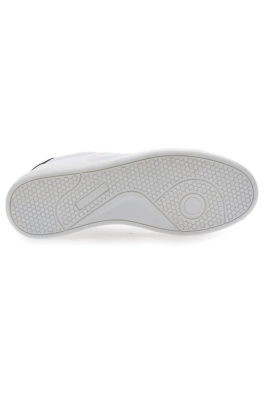 Sneakers Bianche e Blu con Lacci COTTON BELT CBM424A54
