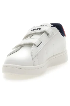 Sneakers Bianche e Blu con Velcro LEVI'S 0218