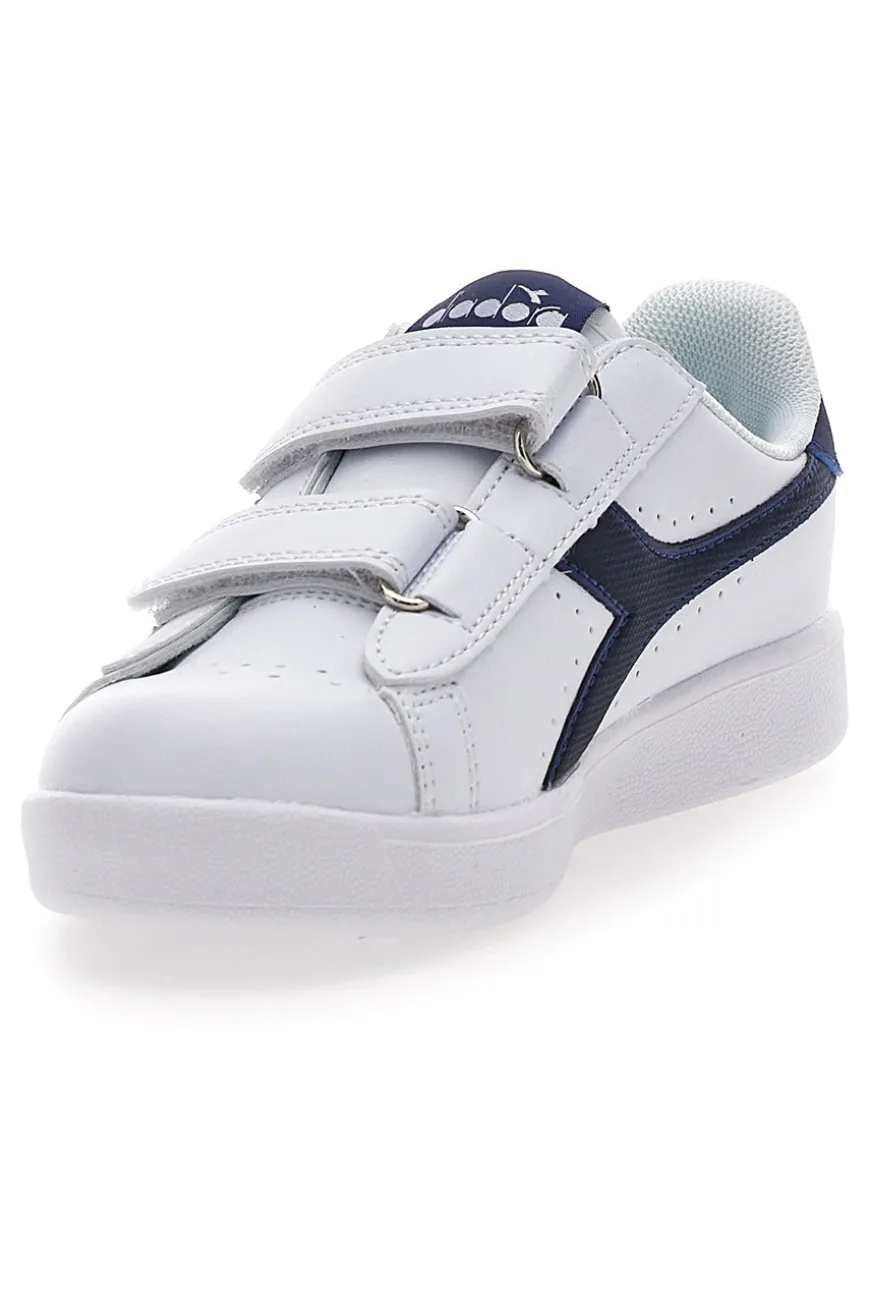 Sneakers Bianche e Blu con Velcro DIADORA GAME P CAMO PS